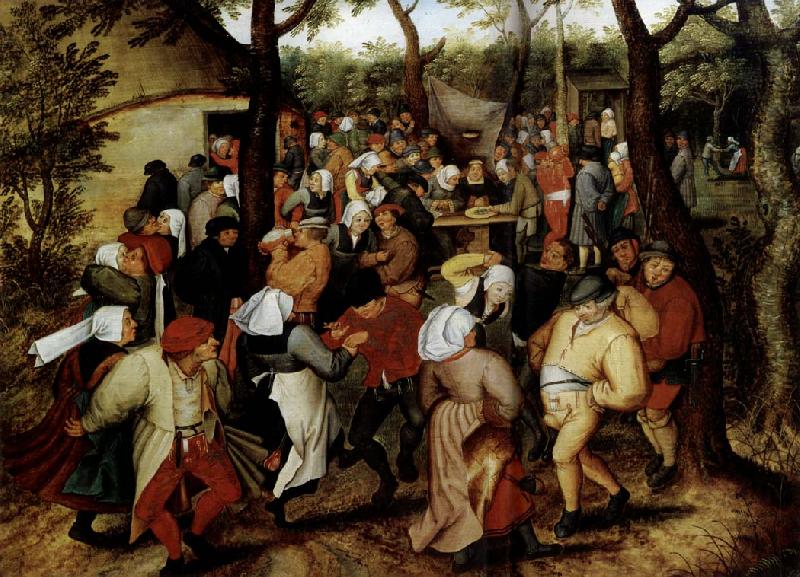 Pieter Bruegel Rustic Wedding oil painting picture